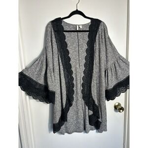 est 1946 Woman's Cardigan Kimono 18/20 W Bohemian Romantic Night Out